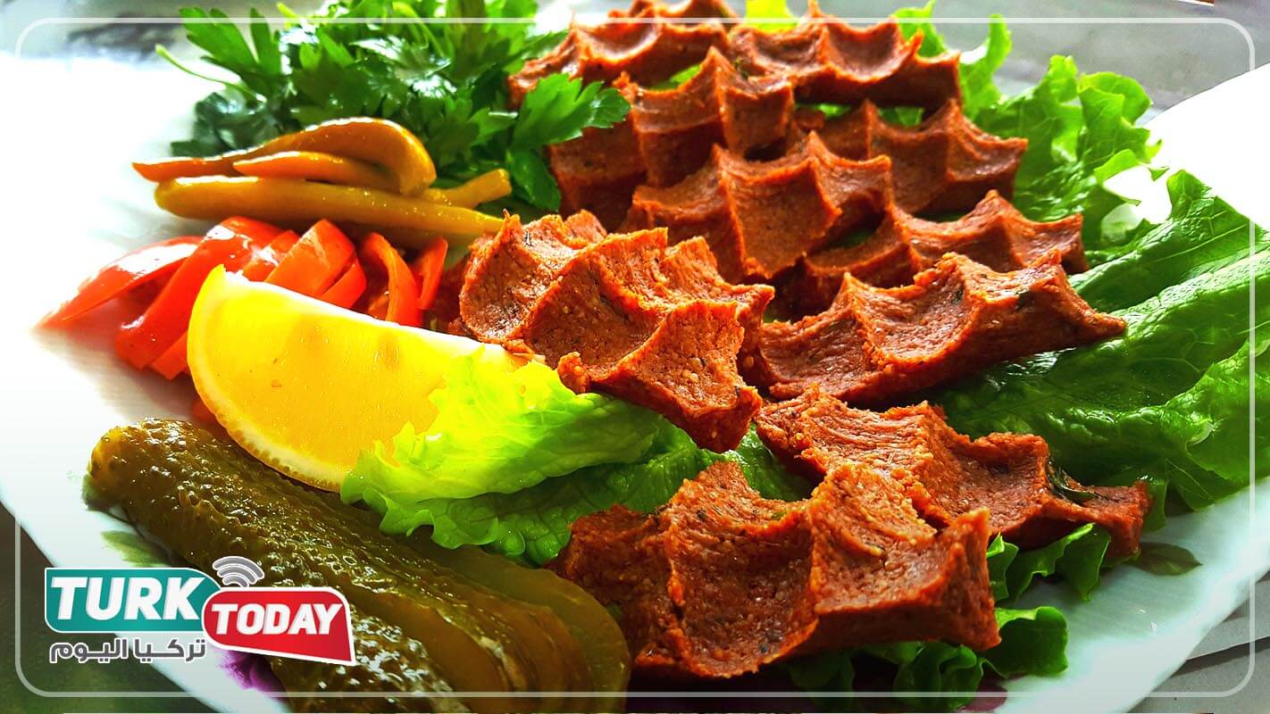 تشي كفتة أو الكبة التركية - Çiğ köfte