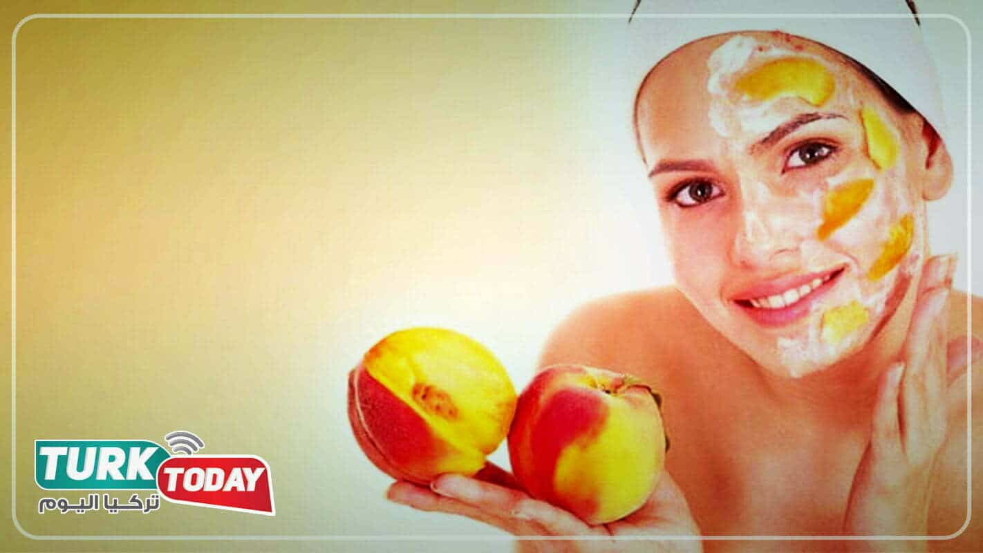ماسك الكولاجين للوجه من الخوخ