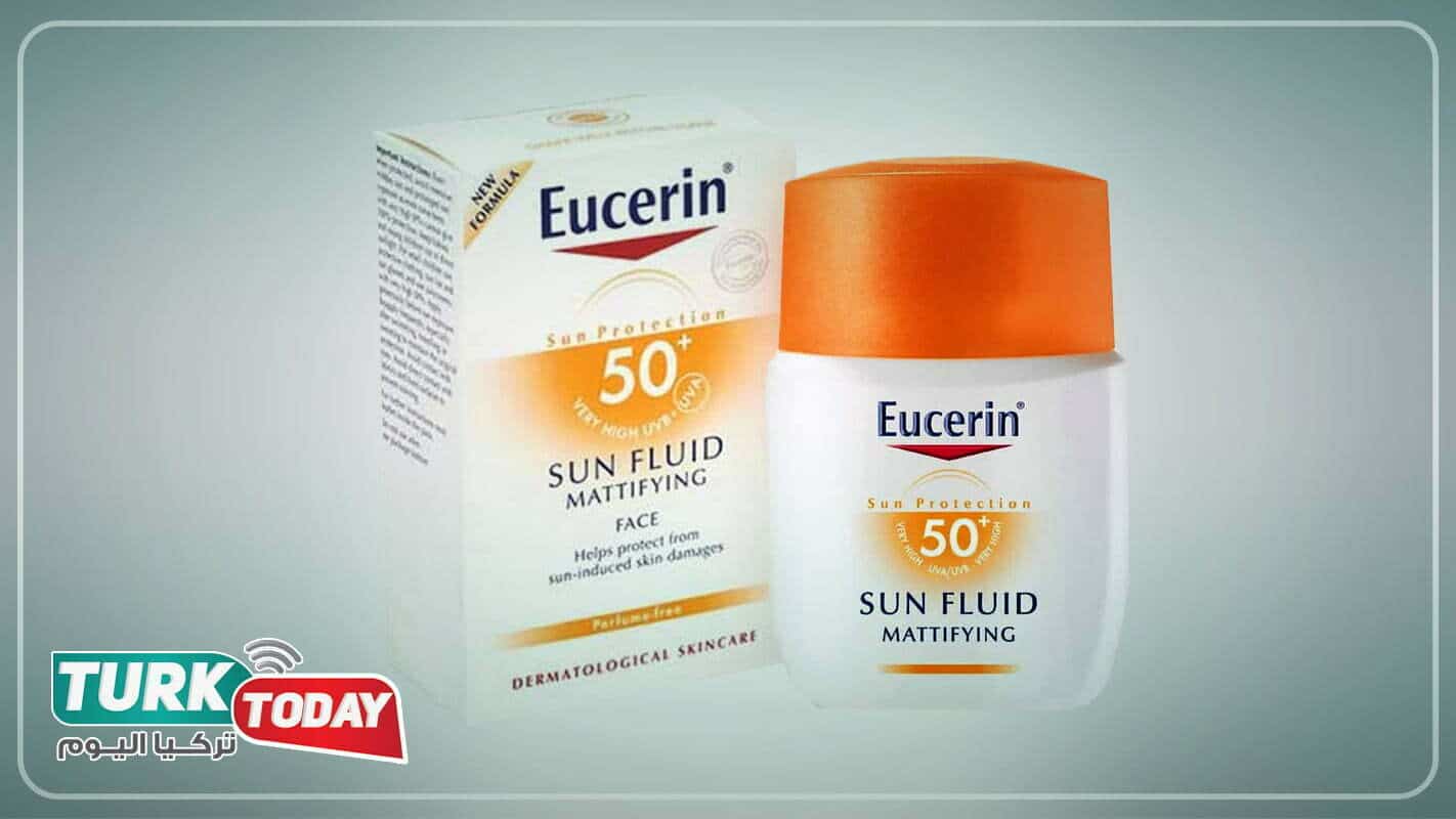 افضل واقي شمس ومبيض - Eucerin Sun Fluid Sensitive Protect