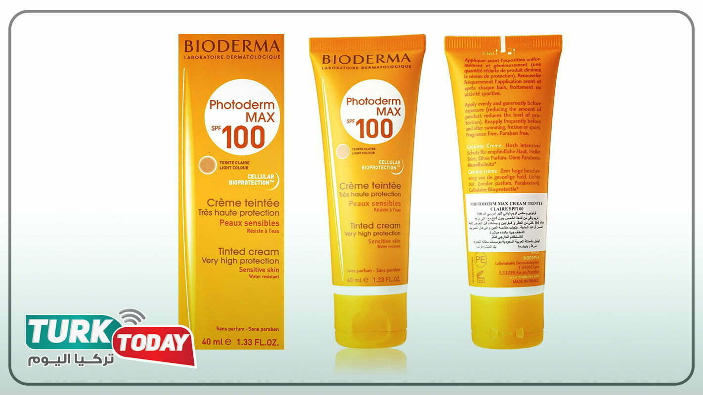 واقي الشمس بيوديرما MAX Crème SPF 100 للبشرة الحساسة