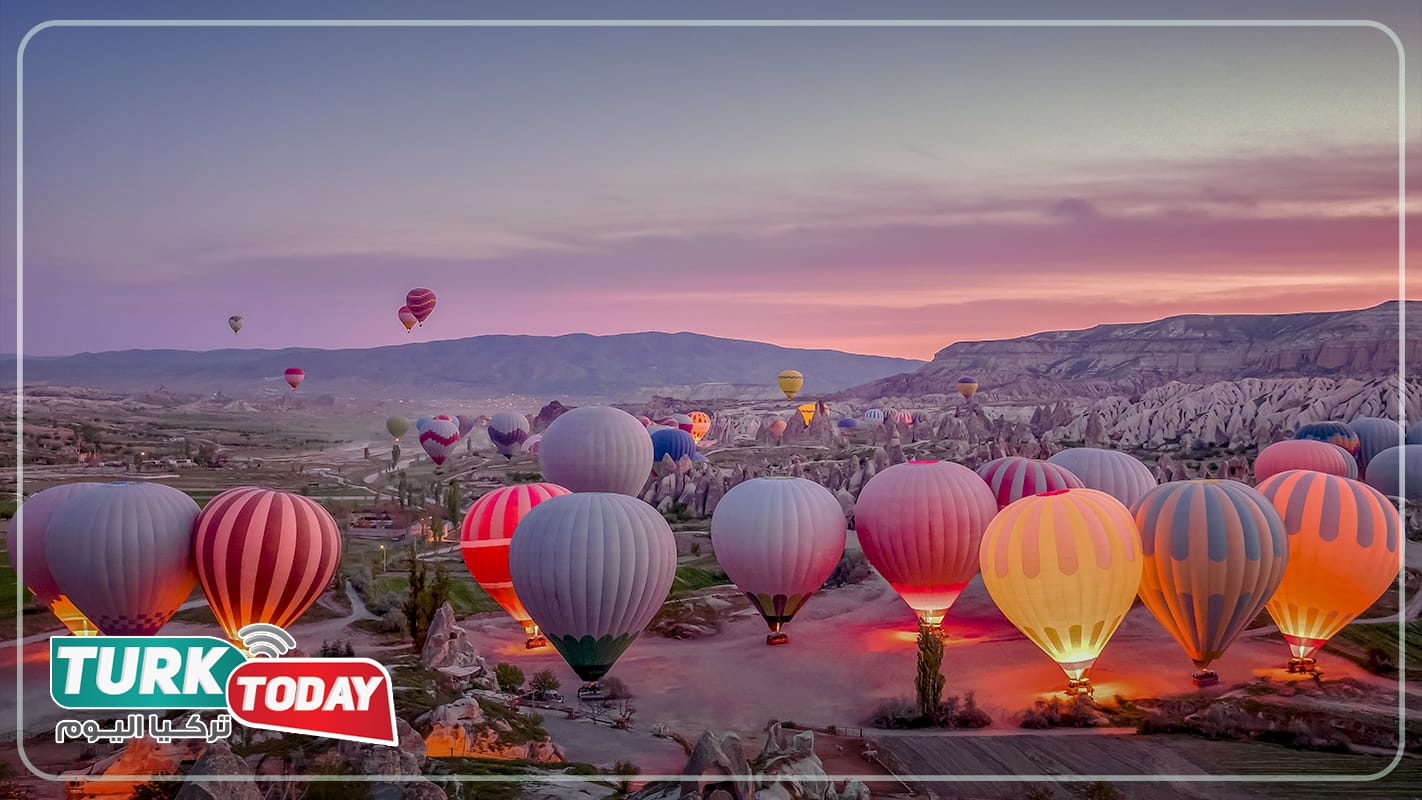 درجات ركوب منطاد كابادوكيا