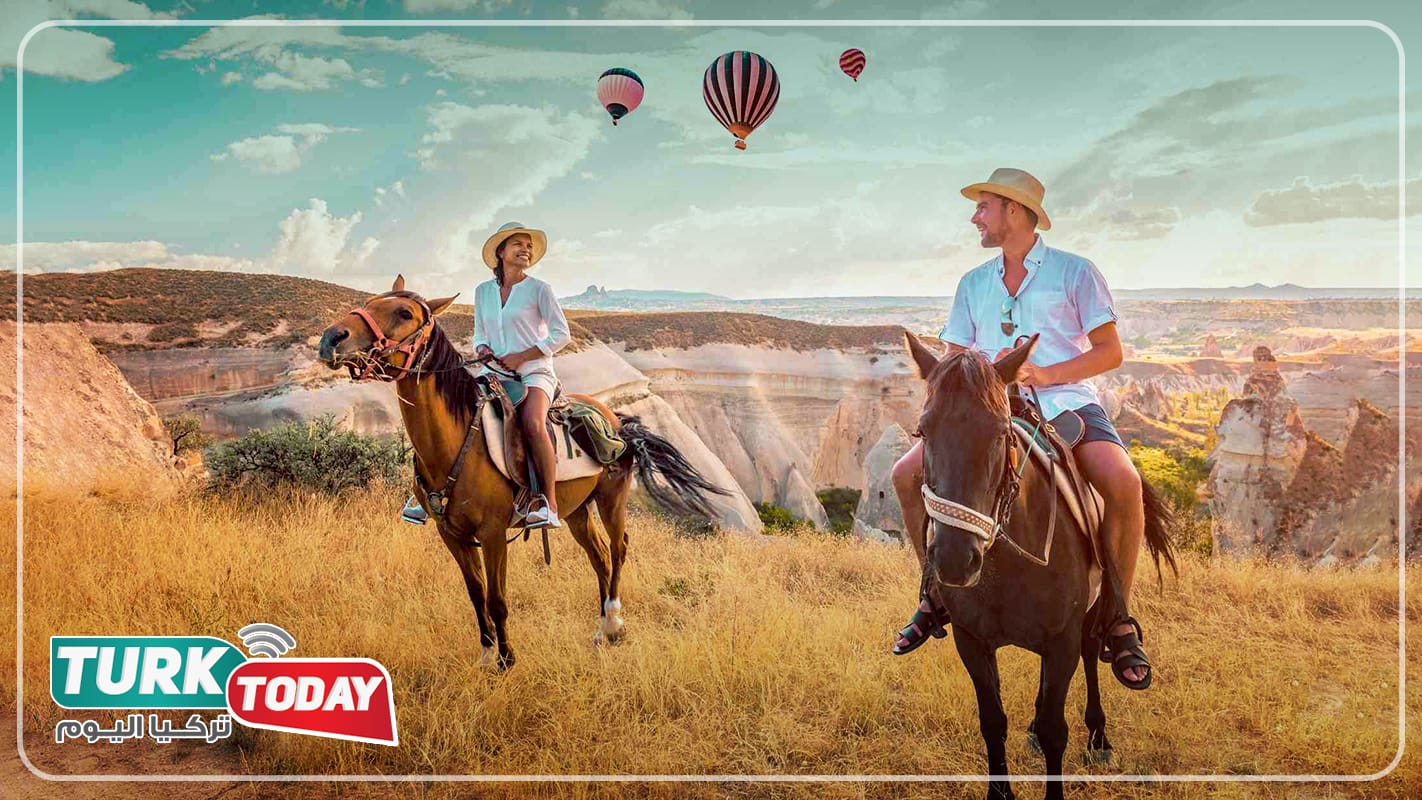 ركوب الخيول في كابادوكيا