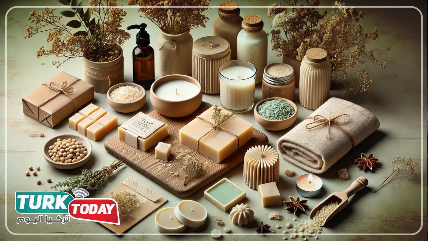 استخدامات شمع الصويا