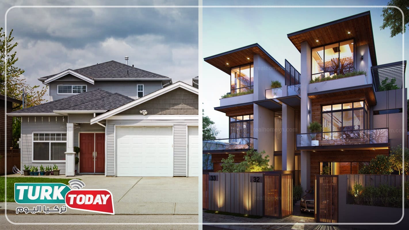 التاون هاوس والدوبلكس