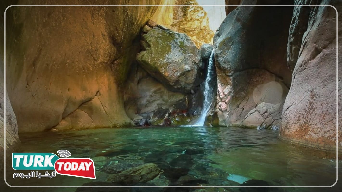 الشلالات والينابيع الحارة