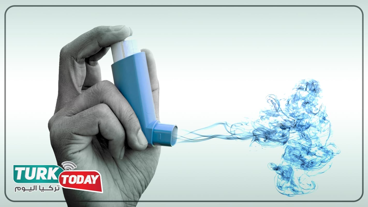 أنواع بخاخات الربو حسب اللون