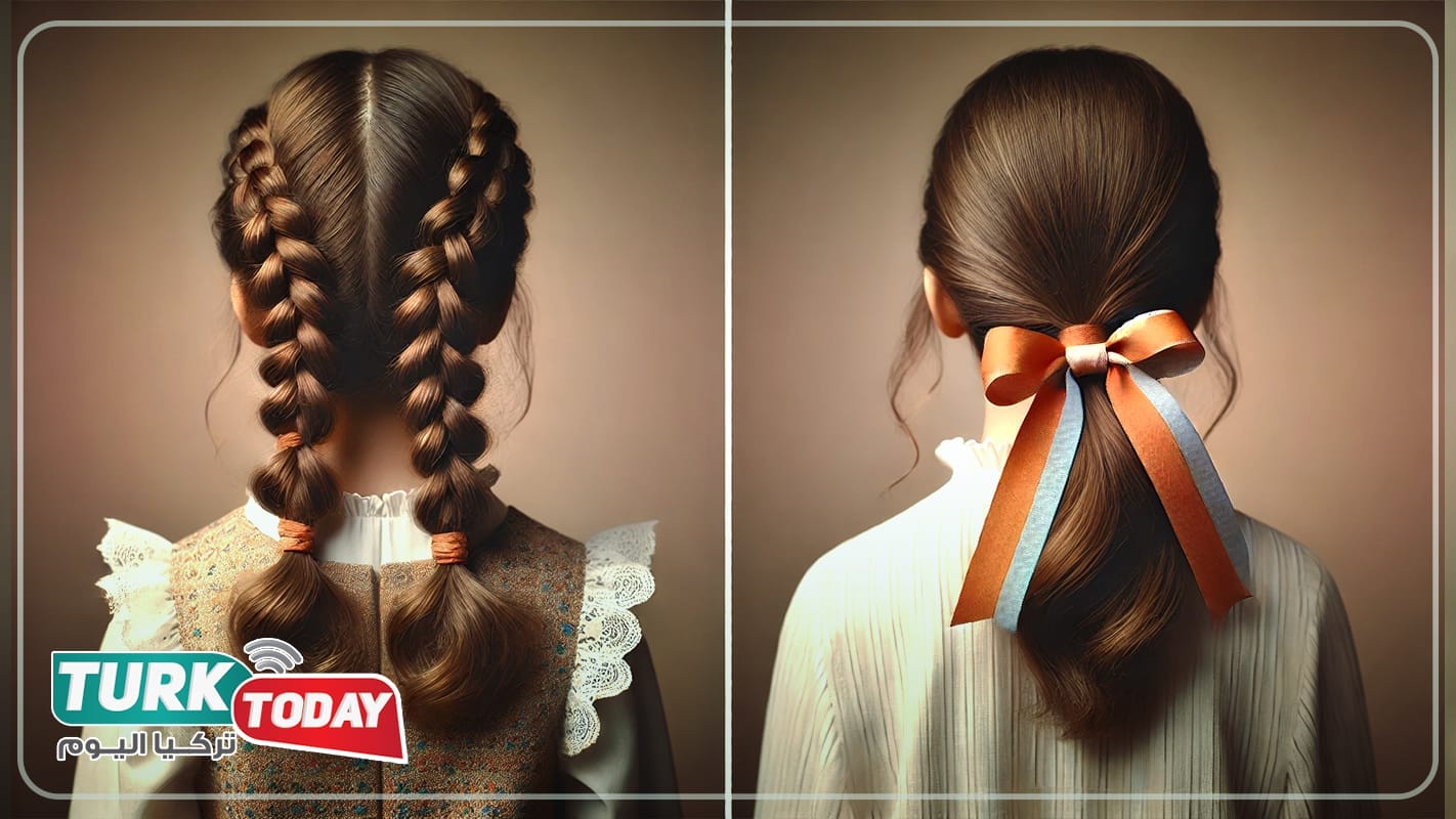 تسريحات شعر جميلة للبنات من 6-10 سنوات