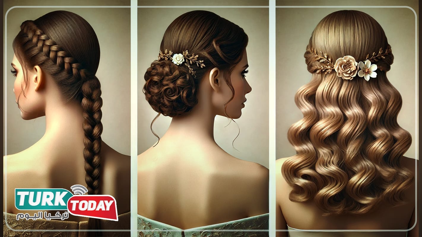 تسريحات فخمة للمناسبات والحفلات